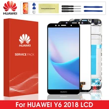 Ensemble écran tactile LCD de remplacement, pour Huawei Y6 2018, Original, pour Y6 Prime 2018, ATU-LX1, ATU-L21, ATU-L31=