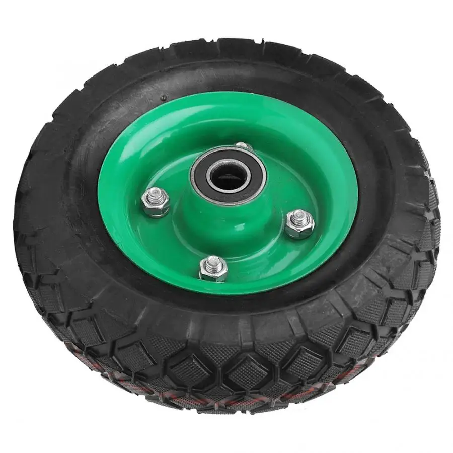 Inflatable Tire Wear-Resistant 6in Wheel Tyre 250kg 36psi wheels Tyre for Industrial Grade Cart Trolley