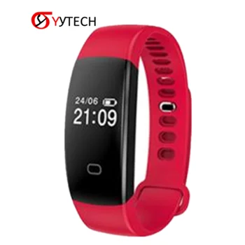 

SYYTECH F08 HR Smart Bracelet Bluetooth Heart Rate Bracelet IP68 Waterproof Remote Control Camera Sports Pedometer Smartwatch