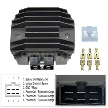 

Motorcycle Voltage Regulator Rectifier For Kawasaki ZL600 Eliminator ZX-6 Ninja ZX600 ZX6 ZX6R 600R ZZR600 VN750 VN1500 ZR750