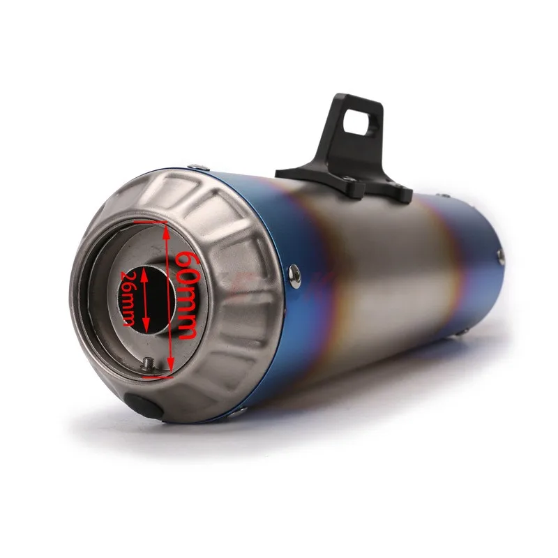 XEILK MT07 FZ-09 мотоцикл выхлопной PipeMuffler выхлопная труба Хвостовая трубка для Yamaha R1 R3 R6 MT03 MT-07 MT 07 FZ09 FZ 09