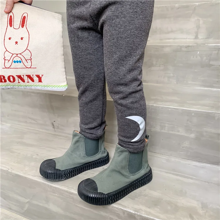 Winter Baby Girls Legging Plus Velvet Thickening Fleece Warm Leggings Pants for Boys Kids Winter Pants Trousers Children's Pants