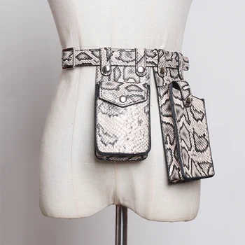 

TVVOVVIN Pu Leather Quarter Buckle Two Mini-bag Long Belt Personality Women New Fashion Tide All-match Autumn Winter 2019 F586