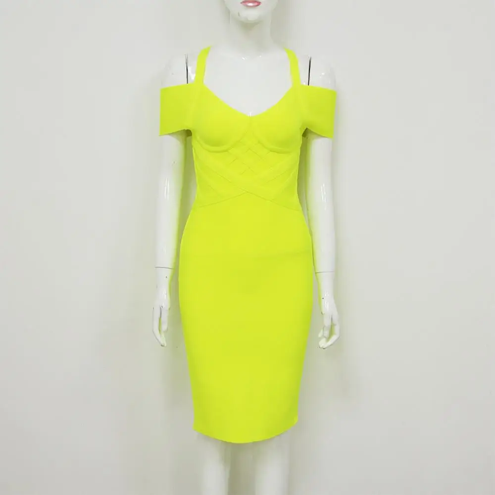 Kleezy новое летнее облегающее Бандажное платье для женщин Vestido сексуальное платье на бретельках без рукавов Клубное вечернее платье в стиле знаменитостей