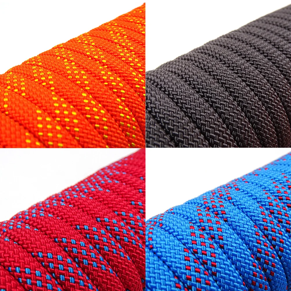 Durable Outdoor Climbing and Rescue Rope - 12mm x 50m Static Lifeline for Emergency Survival and Safety