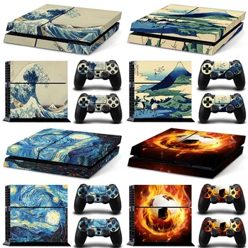 

Skin Sticker Cover For PS4 for Play station 4 Console Decal sticker Set