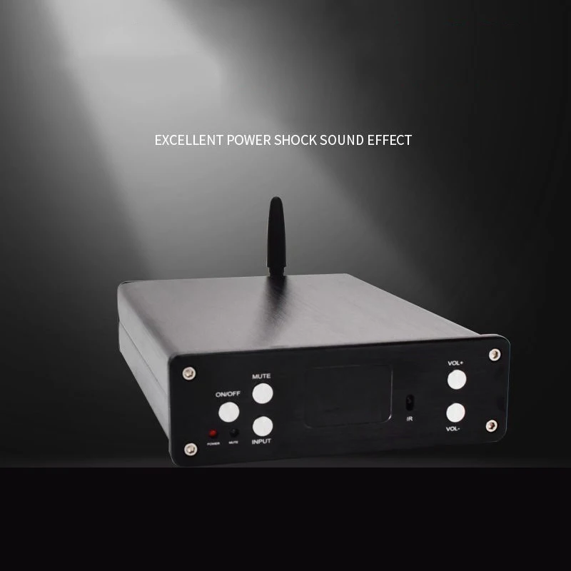 STA326 30Wx2+ 60 Вт 2,1 стерео Amplificador Csr8675 Bluetooth 5,0 волокно коаксиальный USB вход аудио усилитель с OLED экраном