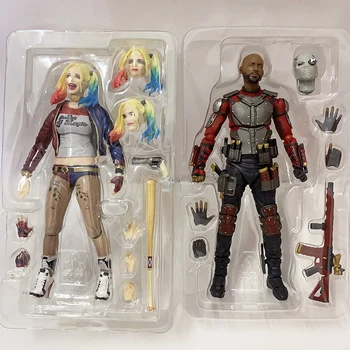 

Suicide Squad Sexy Harley Quinn Figure Deadshot Death Shooter Figure SHF Suicide Squad Harley Quinn Action Figure Toys Doll Gift