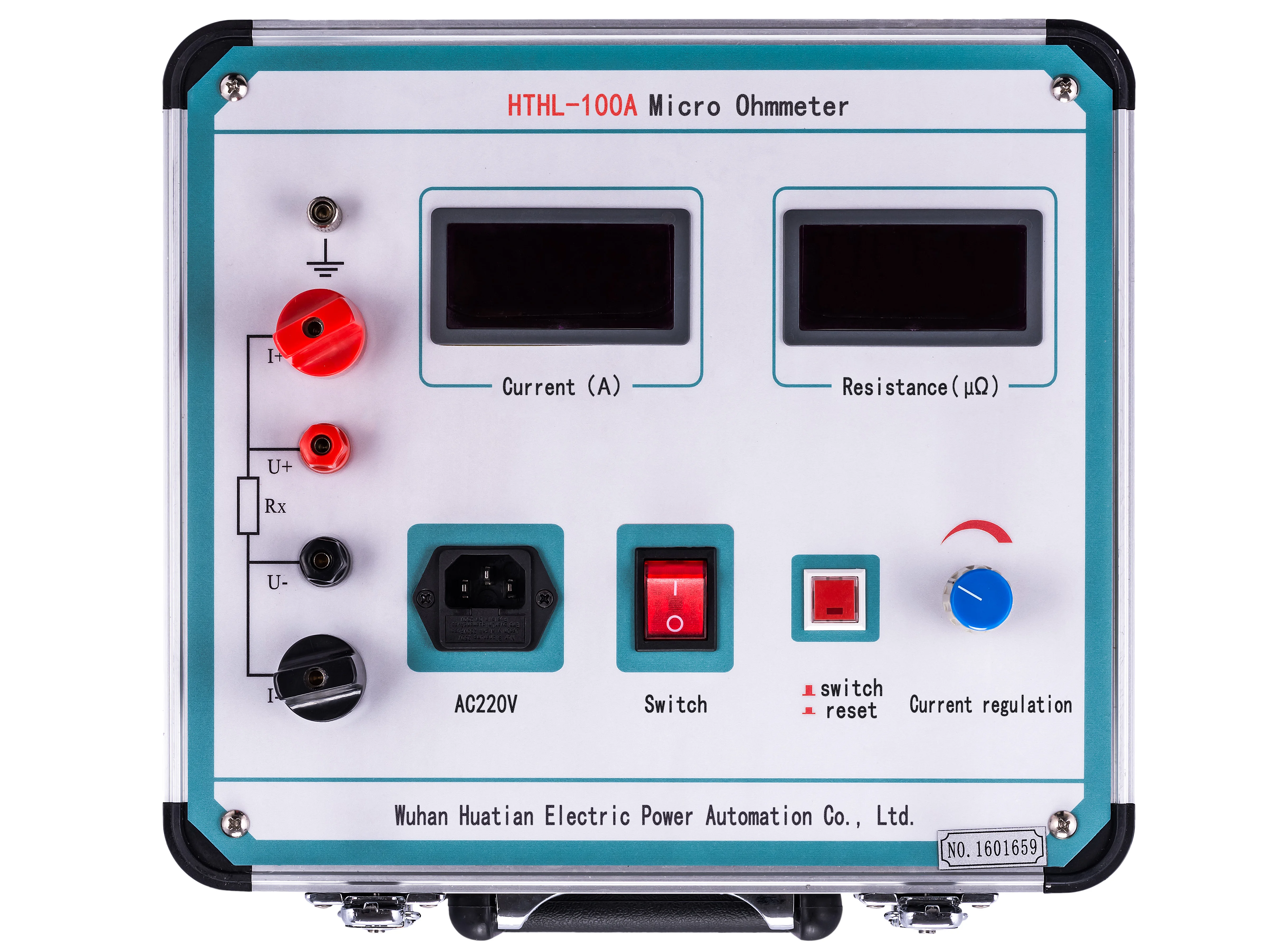 100A 200A Switch Contact Resistance Meter Loop Resistance Tester