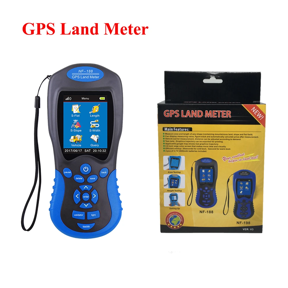 Land Measurement Tool Online Gps Land Meter Any Earth Square And Girth Can Be Measured Outdoor Measure  Area Tool 0-999999.9M Land Measuring Land Surveying - Laser Rangefinders -  Aliexpress