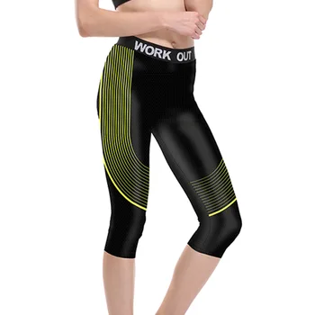 

Colors Stripe Pattern Printed Leggings Casual Sporting Women Push Up Elastic Slim Leggings For Female
