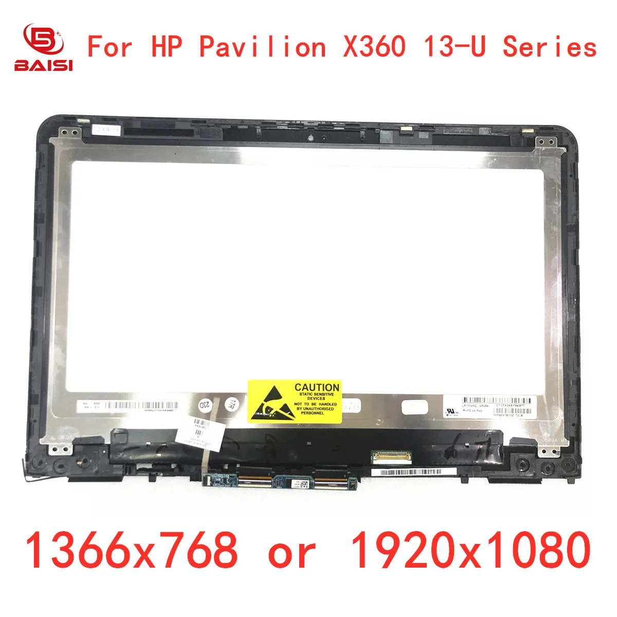 13.3&quot For HP Pavilion X360 13-u 13u Series Touch Lcd Display Glass Screen Digitizer + Assembly Frame 1366*768 1920*1080 | Компьютеры и