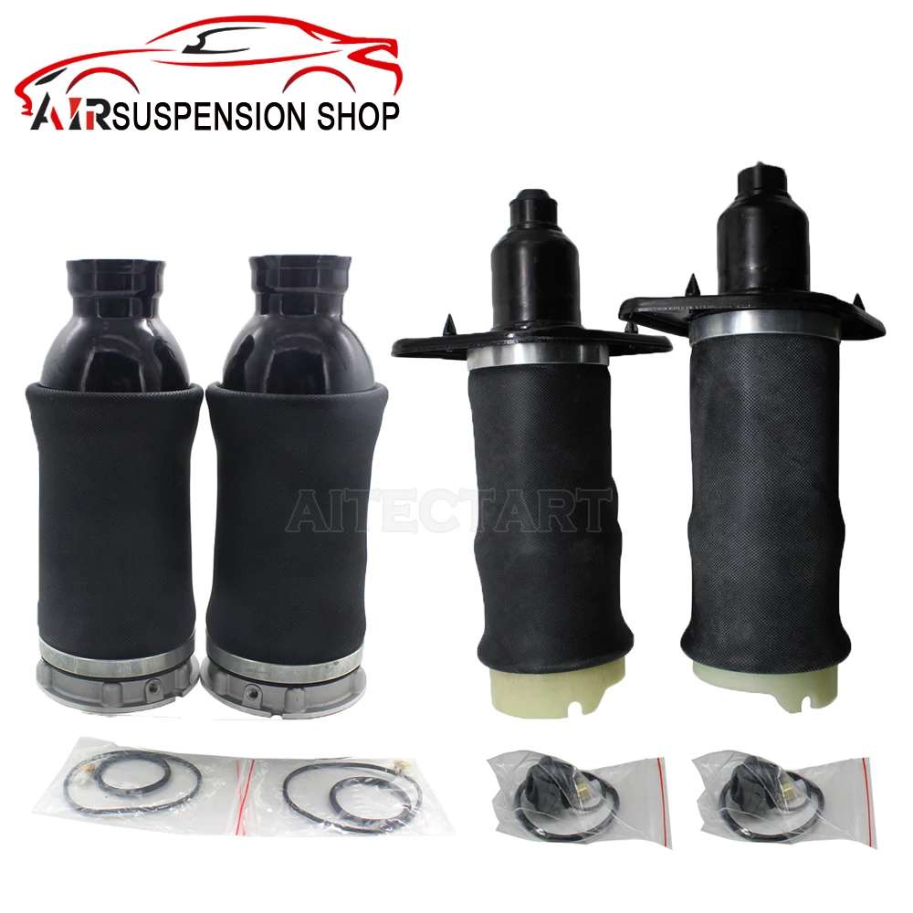 

4x For Audi Allroad Quattro A6 C5 4B Front+Rear Air Spring Bag Suspension Shock absorber Repair bellows 4Z7616051 4Z7616052