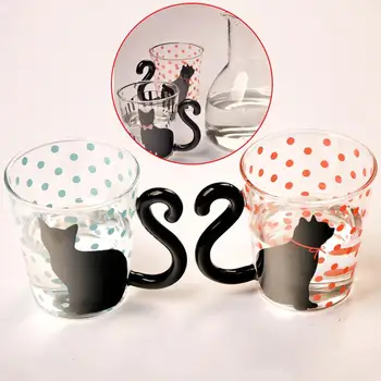 

Creative Animal Cartoon Cat Designed Bottle Cups Kitchenware Barware Mug
