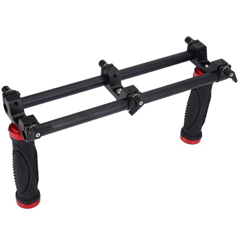  Dual Handle Grip Bracket Kit for Beholder Ms1 Ds1 Ec1 3 Axis Handheld Dslr Camera Stabilizer Gimbal