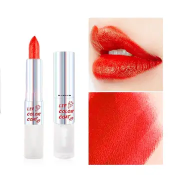 

Lips Makeup Lipstick Lip Gloss Not Stick To The Cup Red Matte Lip Long Lipstick Lipstick Cosmetic Moisture Lasting Waterpro M0J7