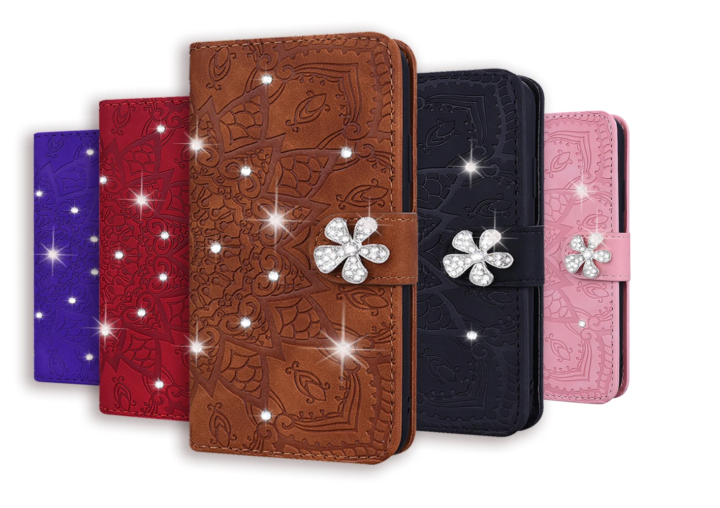 

For Samsung A90 A80 A70 A50 A40 A30 A20 Double Embossed Diamond Phone Case for Samsung Galaxy A10 M10 A10S A20S M30S A10E A20E