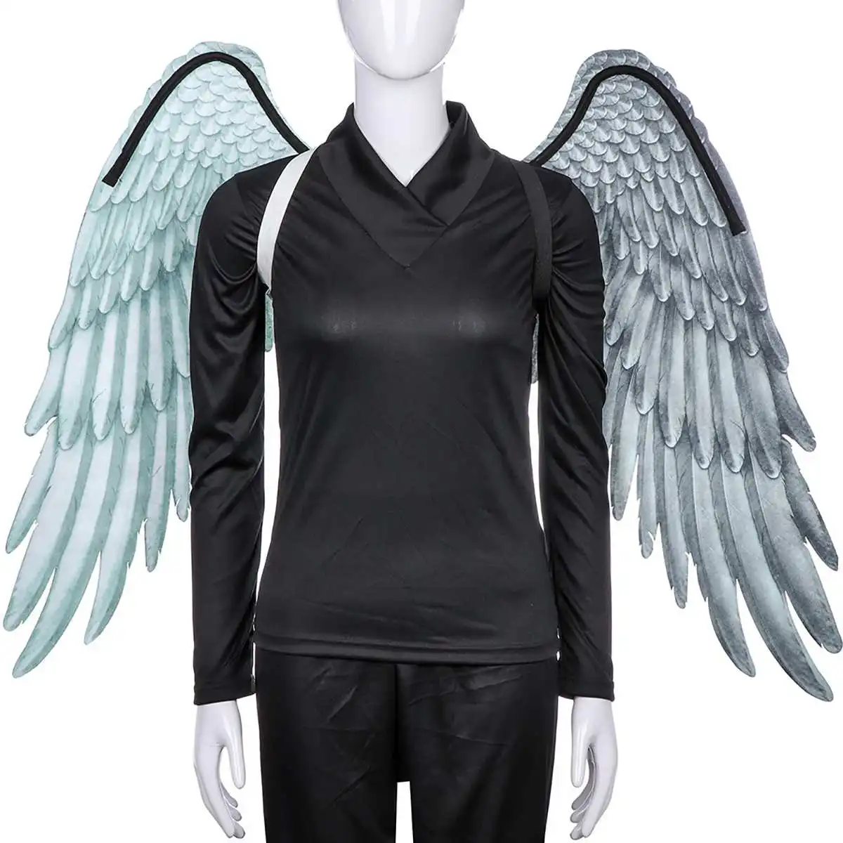 3D Крылья Ангела Хэллоуин Ангел косплей реквизит взрослый Косплей большие крылья принадлежности для тематической вечеринки
