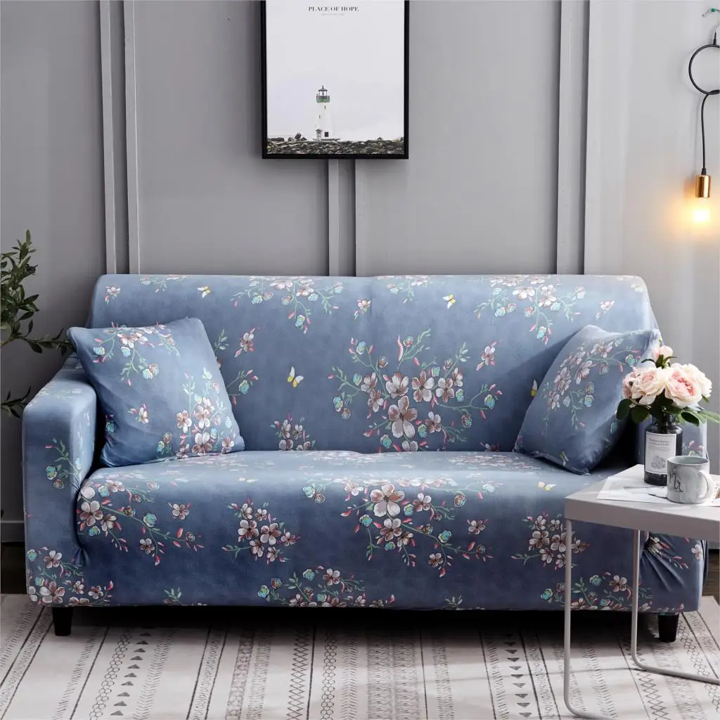 Эластичный чехол на диван, набор хлопковых универсальных диванов для гостиной, домашние животные, кресло угловой диван, угловой диван-шезлонг Longue - Цвет: F