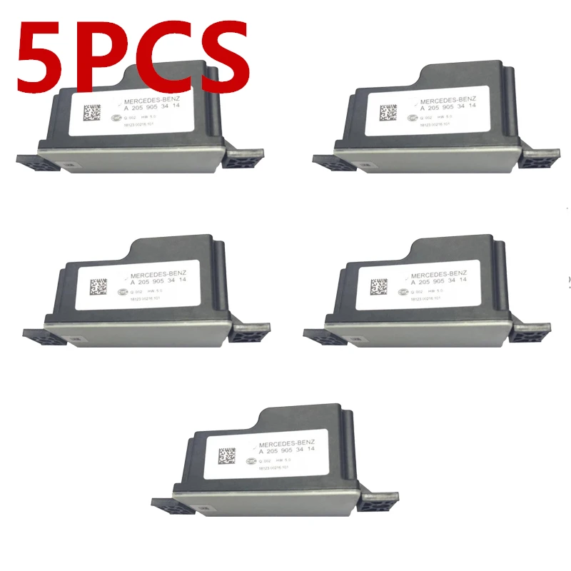 5PCS 1/2/3/4/5 шт модуль преобразователя Напряжения блока вспомогательный Батарея для Mercedes Benz C Class 205 E W205 W213 A2059053414 2059053414 - Цвет: 5PCS
