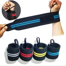 Фитнес-браслет, браслет на запястье, регулируемый дизайн, спортивный зал, тяжелая атлетика, намотка, цвет случайный