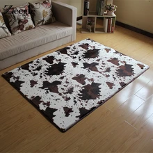 Zeegle Европейский Стиль с длинным ворсом, плисовый ковер для Гостиная детской комнаты ковры Противоскользящие коврики для Спальня салон область ковера