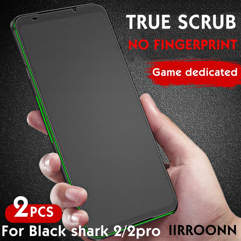 2Pcs/lot Matte Tempered Glass For Xiaomi Black Shark 1 2 3 pro Screen Protector for Black Shark 3pro Protective Glass (4 Styles)