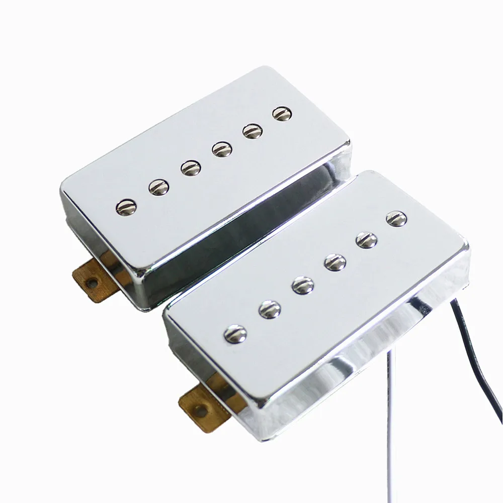 Donlies керамический Магнитный хромированный чехол P90 humbucker size LP пикап для