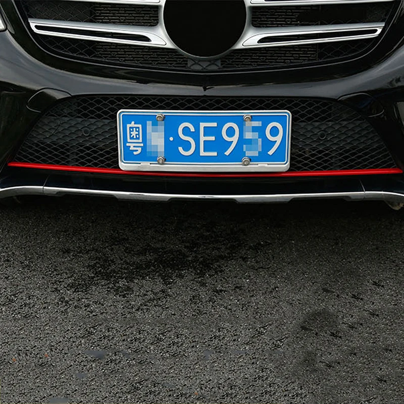 Автомобильный передний бампер для Mercedes Benz GLE W166 Coupe C292 2016 2018|Наклейки на
