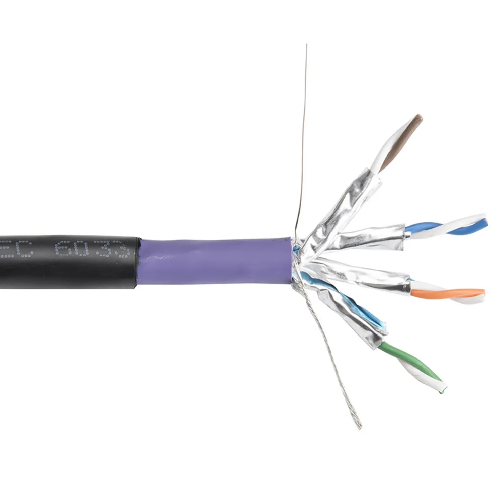 

Cat7 Network Cable Double-Shielded 10G SFTP RJ45 Ethernet Cable Oxygen-Free Copper Outdoor Indoor Waterproof UV Resistant 5m 10m