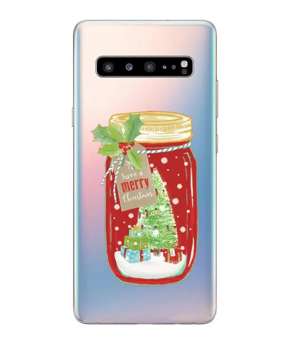 Рождественский чехол для samsung Galaxy S10 Lite S10 Plus, силиконовый чехол для телефона samsung S10 Plus G975F S6 S7 S8 S9 Plus Note 9 - Цвет: TPU