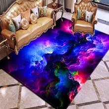 Геометрическая в нордическом стиле Цветные 3D ковры для гостиной спальни коврики чайный стол нескользящий мат домашний большой размер ковер