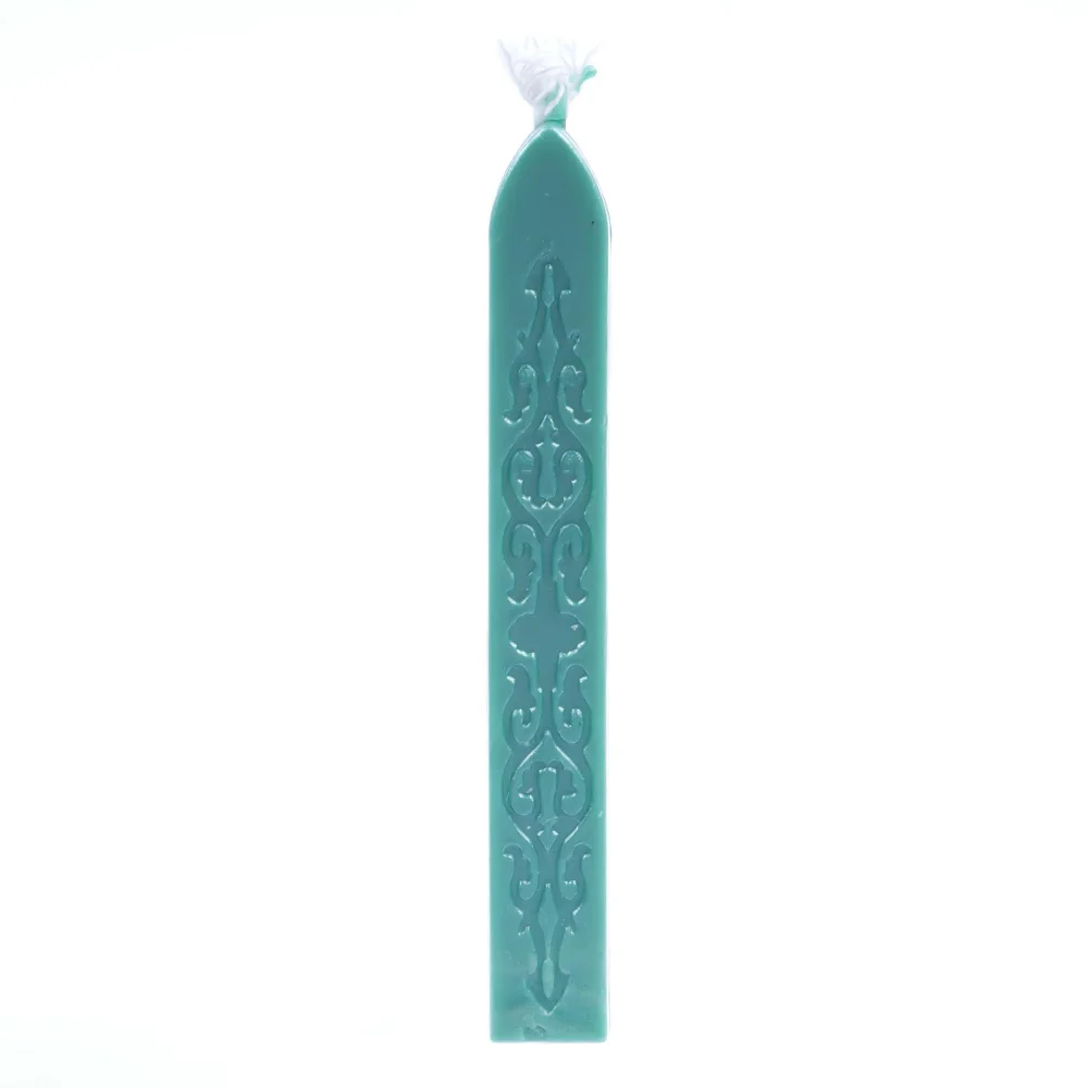 mint green 10 шт. винтажная Ретро уплотнительная восковая печать, специальная пчелиная Восковая Палочка, восковые полоски для рисования печать, Восковая Палочка, крепление для штампов - Цвет: mint green