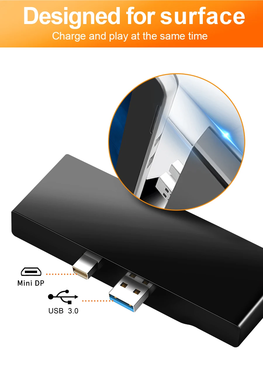USB 3,0 кард-ридер хаб 4K HDMI Surface-pro адаптер для SD/TF micro SD для microsoft Surface Pro 6/Pro 5/Pro 4/Pro 3 планшета