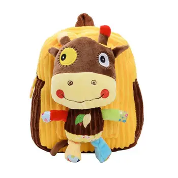 

Cute Backpack Kids Toddler Kindergarten School Bag Rucksack with Removable Toy