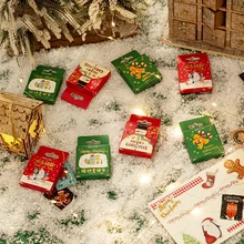 

46Pcs/Box Christmas Decorative Sticker DIY Scrapbooking Diary Album Notebook Sticker Labels Gifts Stationery Merry Santa Claus