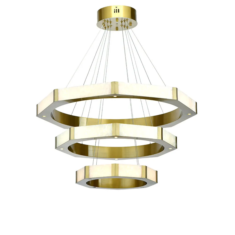 Короткий дизайн, светодиодный светильник, Современная Подвесная лампа, Золотая люстра, домашнее освещение и освещение для проектов