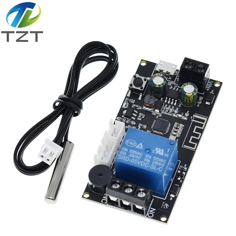 TZT WIFI Fernbedienungs-Thermostat Hochpräzises Temperaturregler-Modul Kühlung und Heizung APP-Temperaturerfassung XY-WFT1 – Detail 12