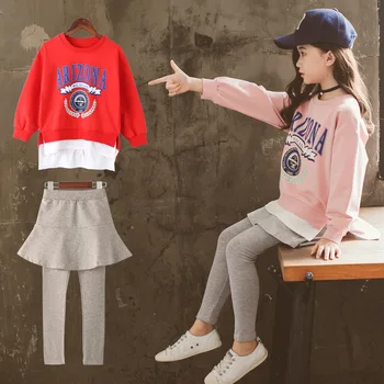 

Girls' letter sports suit new shorts Korean sportswear tide
