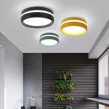 

5cm Ultra Thin modern Led Ceiling Lights for bedroom aisle balcony Ceiling Lamp Nordic Bedroom Kids Room Lights Ac110V/220V