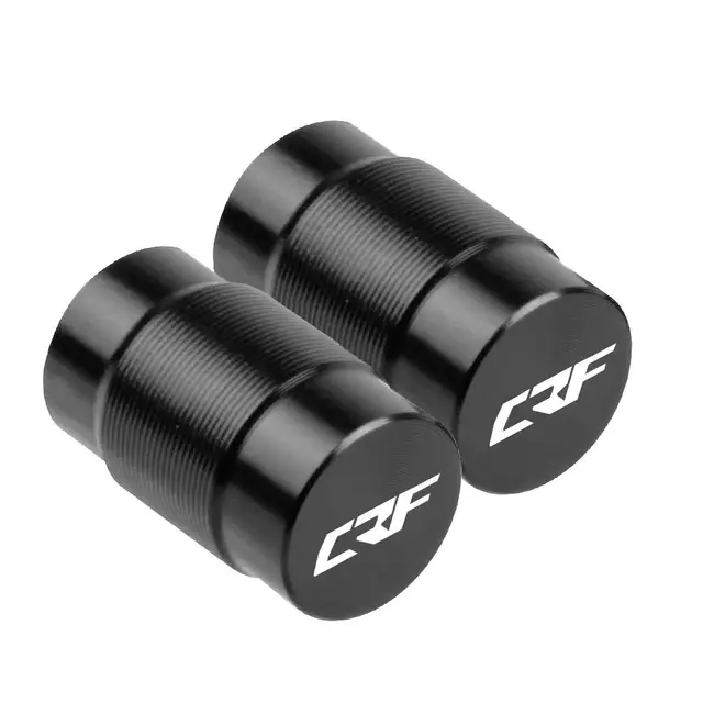 For HONDA CRF 150 250 450 CRF150 R/F CR450 R/X/RX CRF230F CRF250 R/X/L/M Dirt Bike CNC Vehicle Wheel Tire Valve Stem Caps Covers black