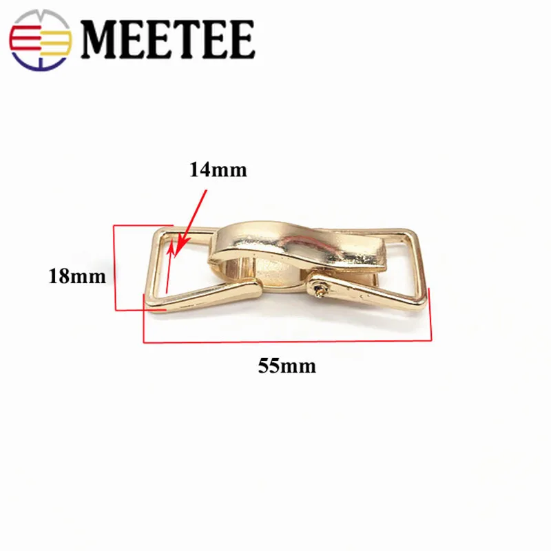 2 шт. Meetee металлические пуговицы для пальто O D кольцо пряжки ремня 55/58 мм куртка обувь Кнопка аппаратные средства Одежда Сумки, швейные принадлежности BF289