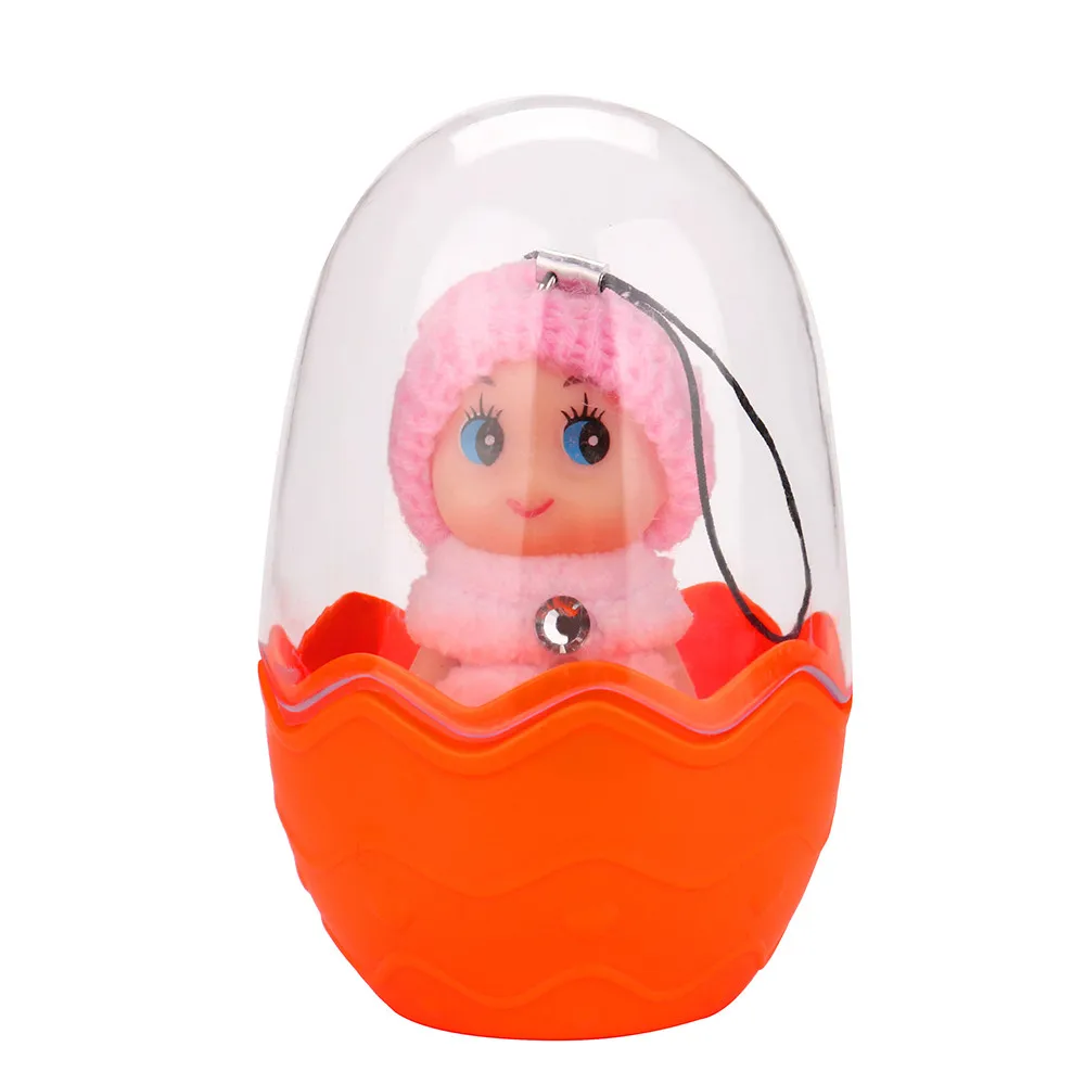 orange Детские игрушки для творчества, цветная кукла для девочек, имитирующая яйцо, модель куклы, игрушка для хранения сюрпризов, детские игрушки, игрушки для детей, Juguetes - Цвет: orange