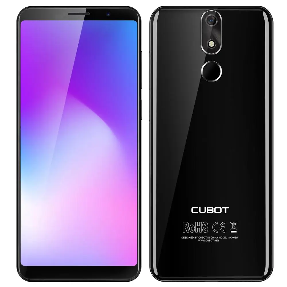  Cubot Power Android 8.1 Helio P23 Octa Core 6000mAh 6GB RAM 128GB ROM 5.99 Inch FHD+ 6P lens Smartp