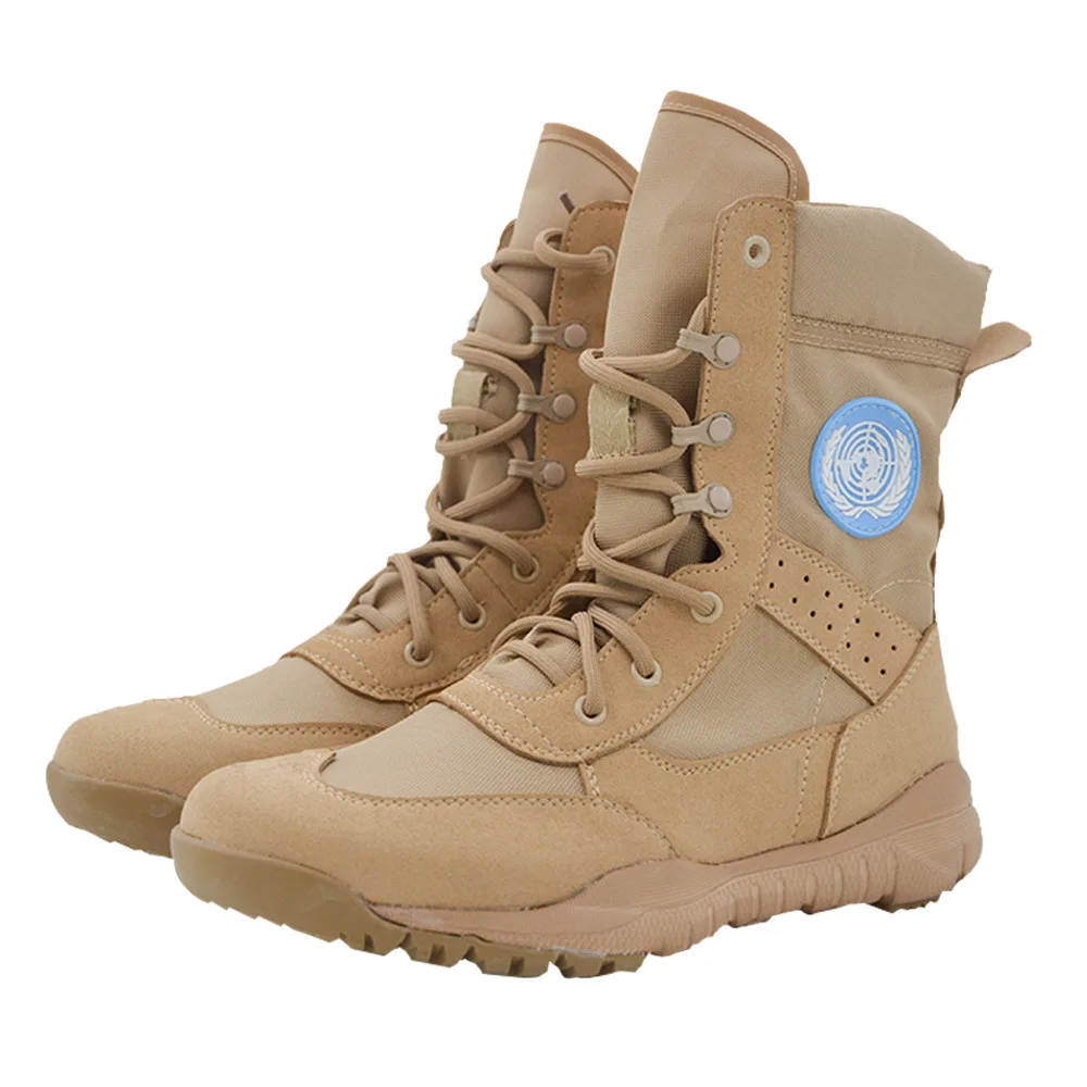 

Summer Ultra-Light Sand-proof Outdoor Mountain Climbing Tactical Boots Breathable Fast Steering Outdoor Training Military Hook H