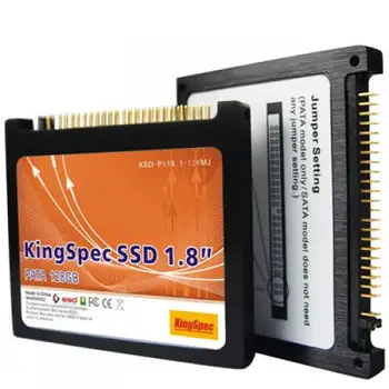 

KingSpec 1.8 Inch IDE PATA 128 GB SSD MLC 16GB for IBM Aez