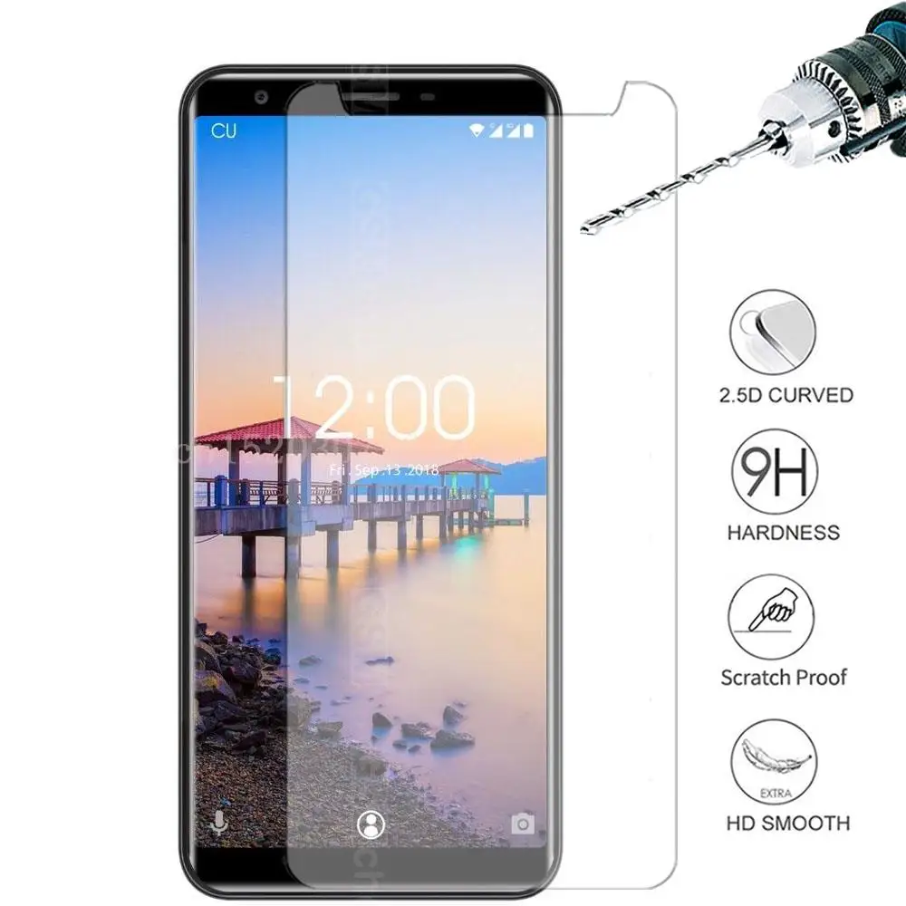 Vetro Temperato Per Oukitel C11 Premium 9H 2.5D A Prova Di Esplosione Protezione Dello Schermo Del Telefono Pellicola Oukitel C11 Pro Mobile Telefono 