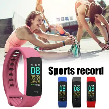 

B6A Smart Bracelet Waterproof Bluetooth Colorful Screen Wristband with Heart Rate Monitor
