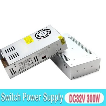 

Regulated DC PowerSupply 32V 9.4A 300W Driver Transformer AC To DC32V Power Supplies for Lighting CNC CCTV Monitor Machinery