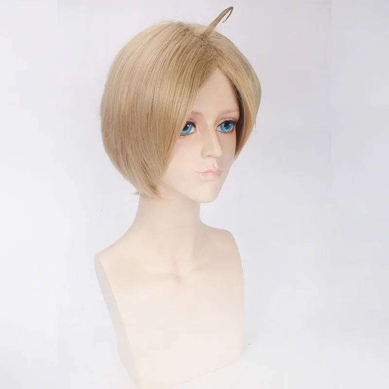 アメリカアルフレッドf · ジョーンズコスプレウィッグブラウン